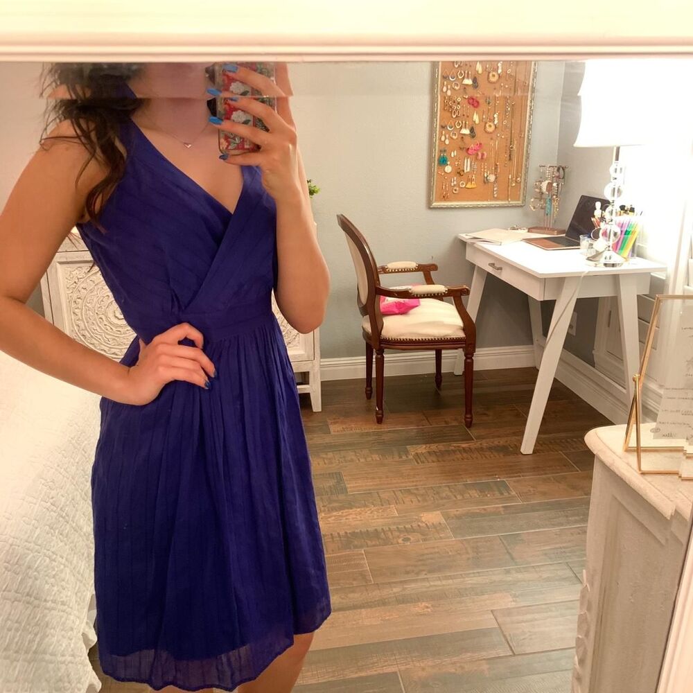 Marc-new-york Women's Blue and Purple Dress